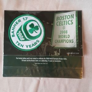 Boston Celtics 2008 championship patch
